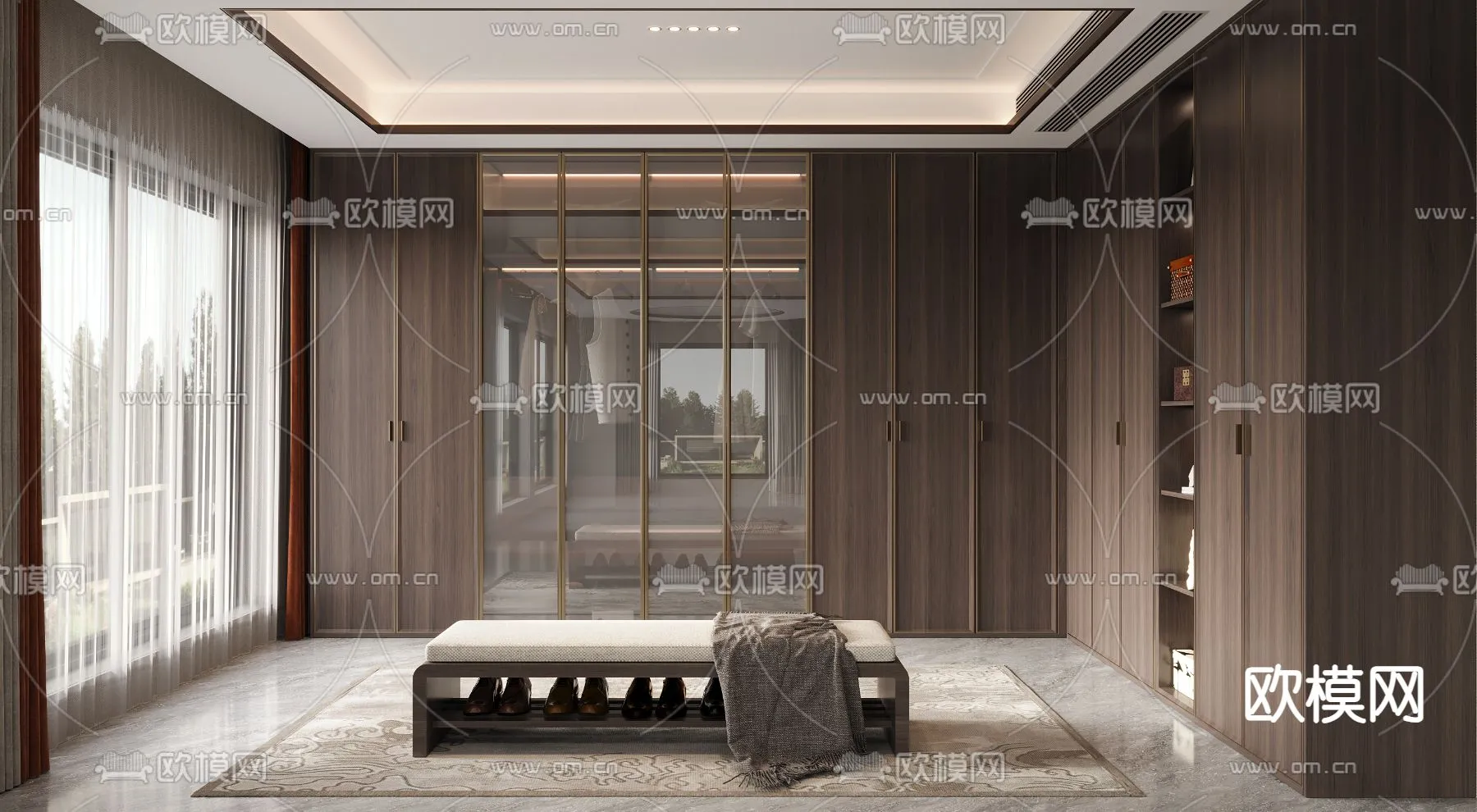 CLOSET ROOM - CORONA - 3D MODEL - 2334