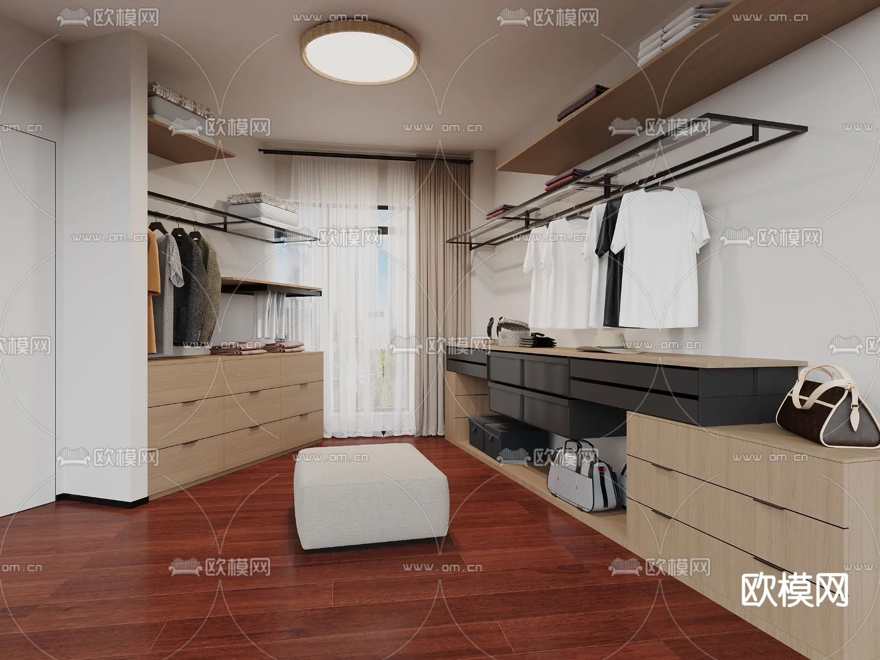 CLOSET ROOM - CORONA - 3D MODEL - 2369