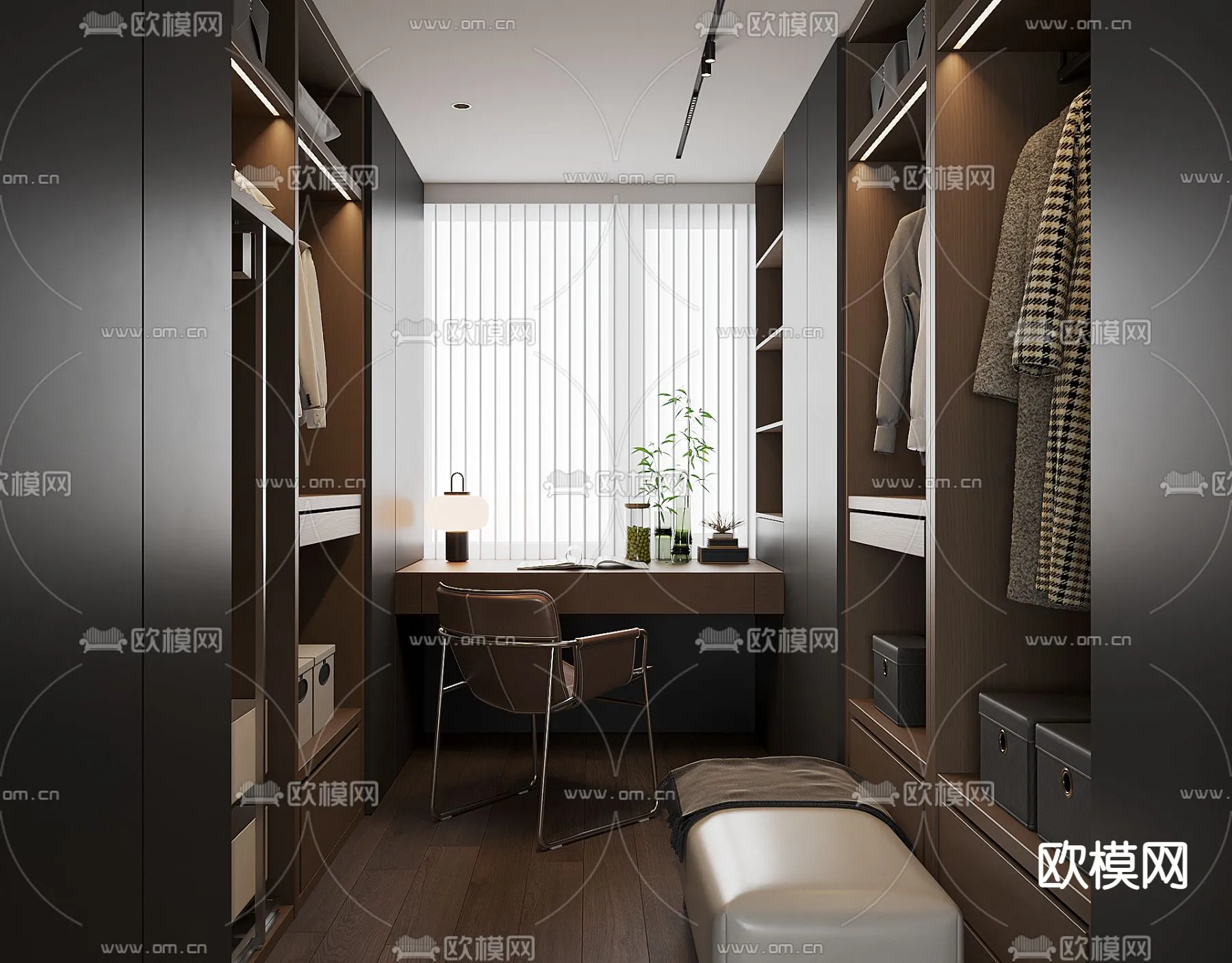 CLOSET ROOM - CORONA - 3D MODEL - 2389