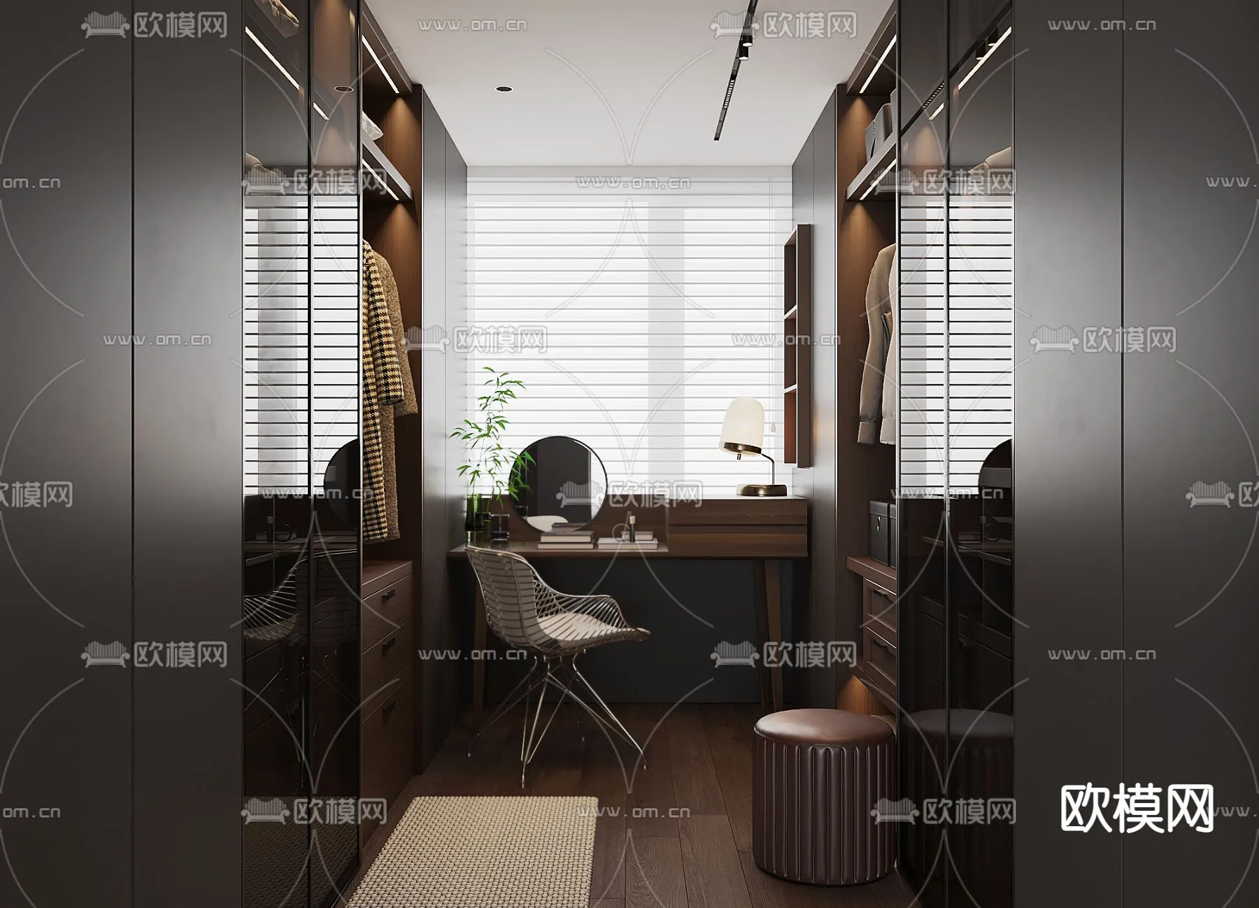 CLOSET ROOM - CORONA - 3D MODEL - 2394