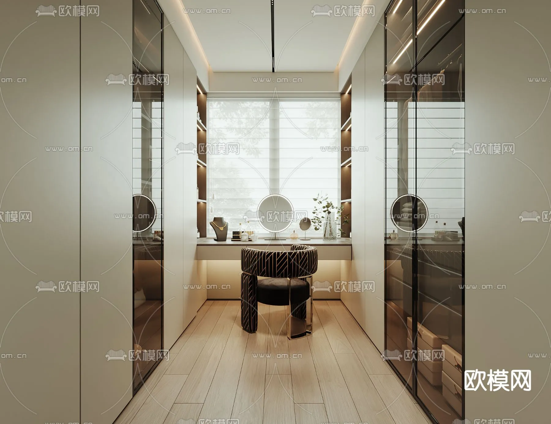 CLOSET ROOM - CORONA - 3D MODEL - 2395