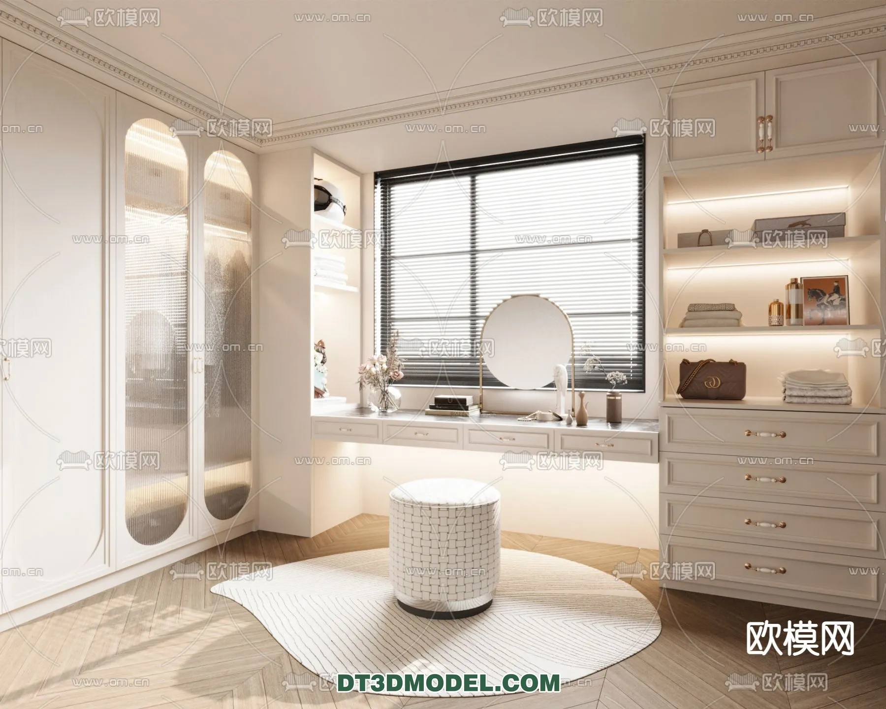 CLOSET ROOM - CORONA - 3D MODEL - 2418