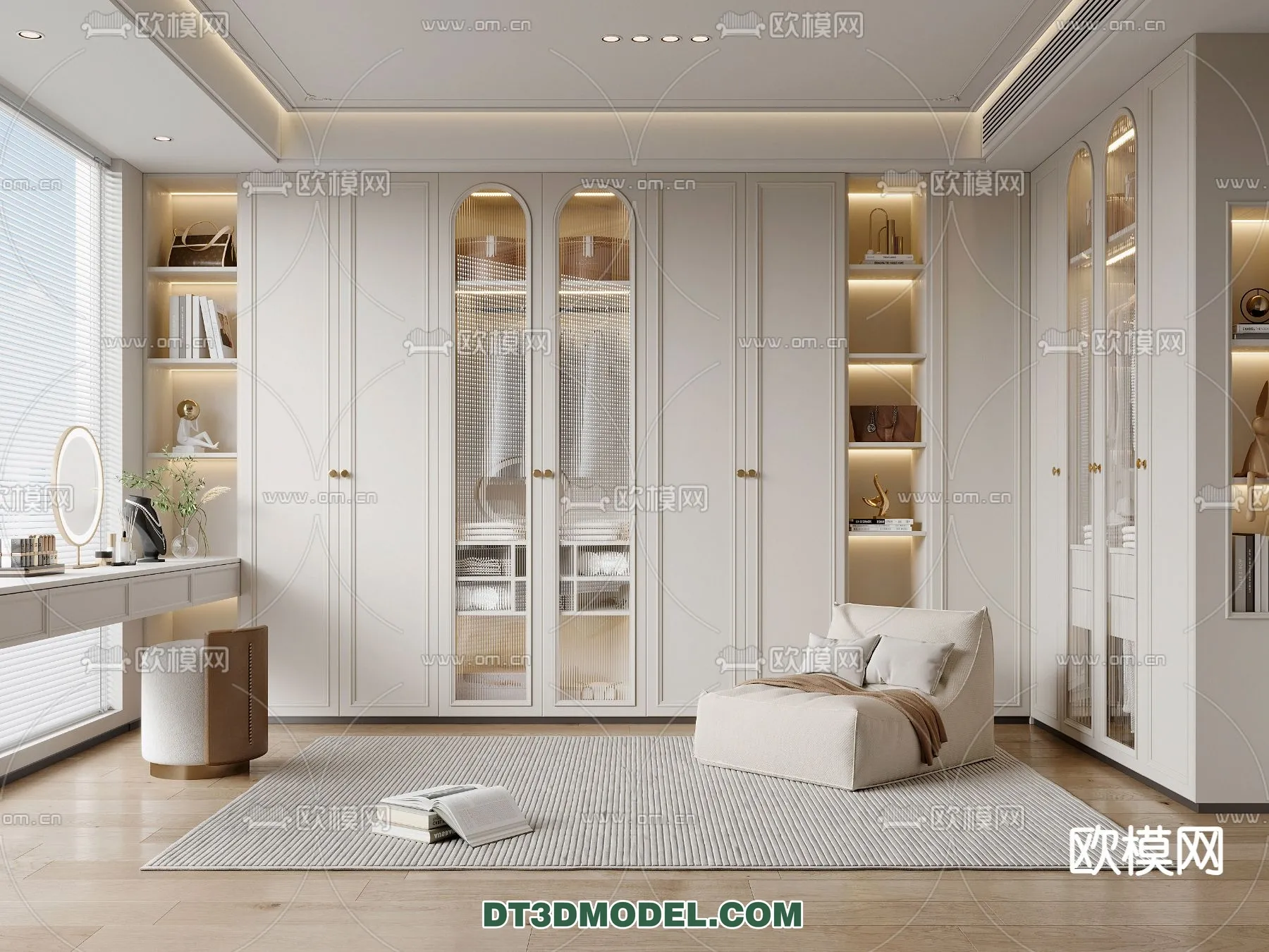 CLOSET ROOM - CORONA - 3D MODEL - 2443
