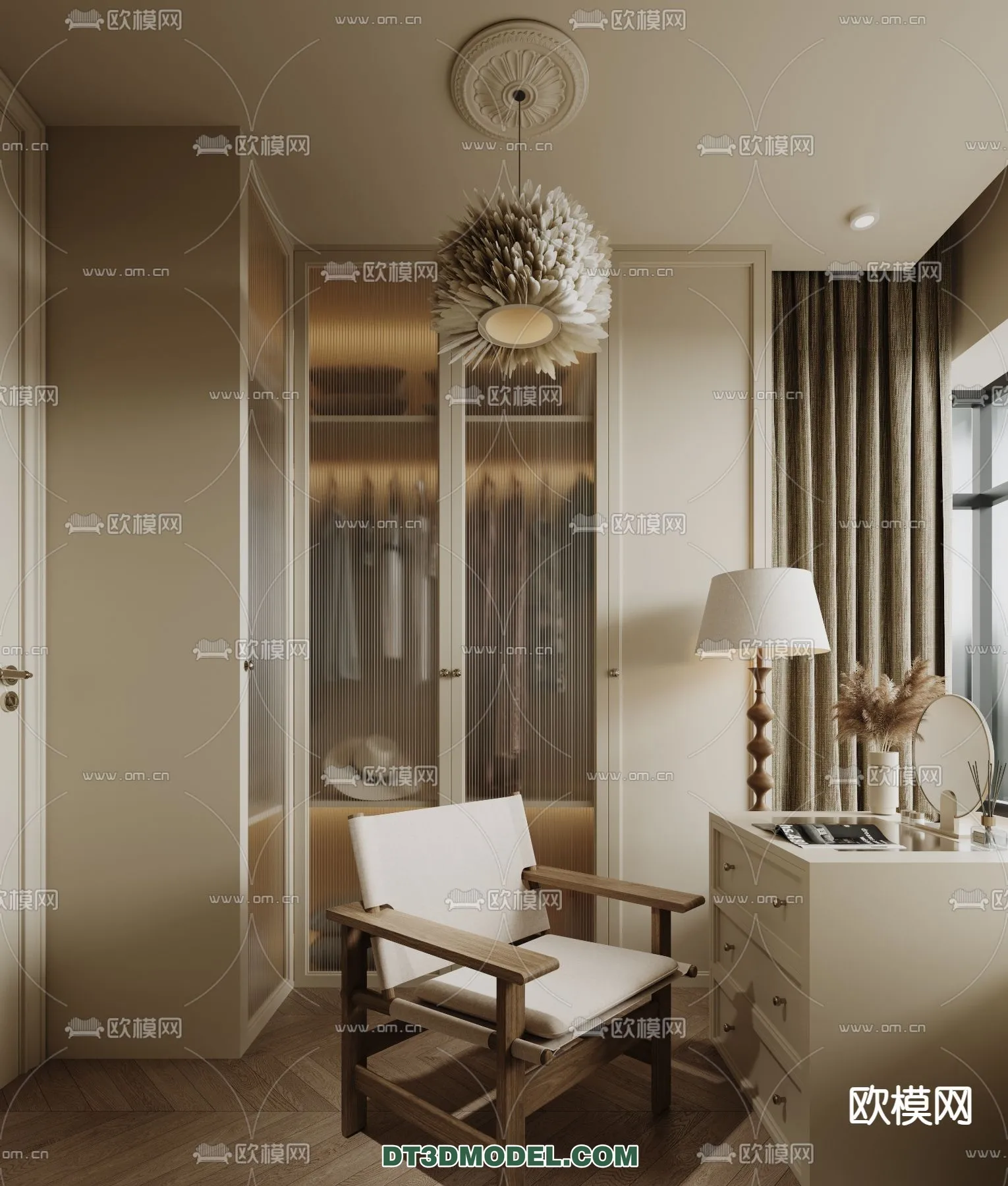 CLOSET ROOM - CORONA - 3D MODEL - 2445