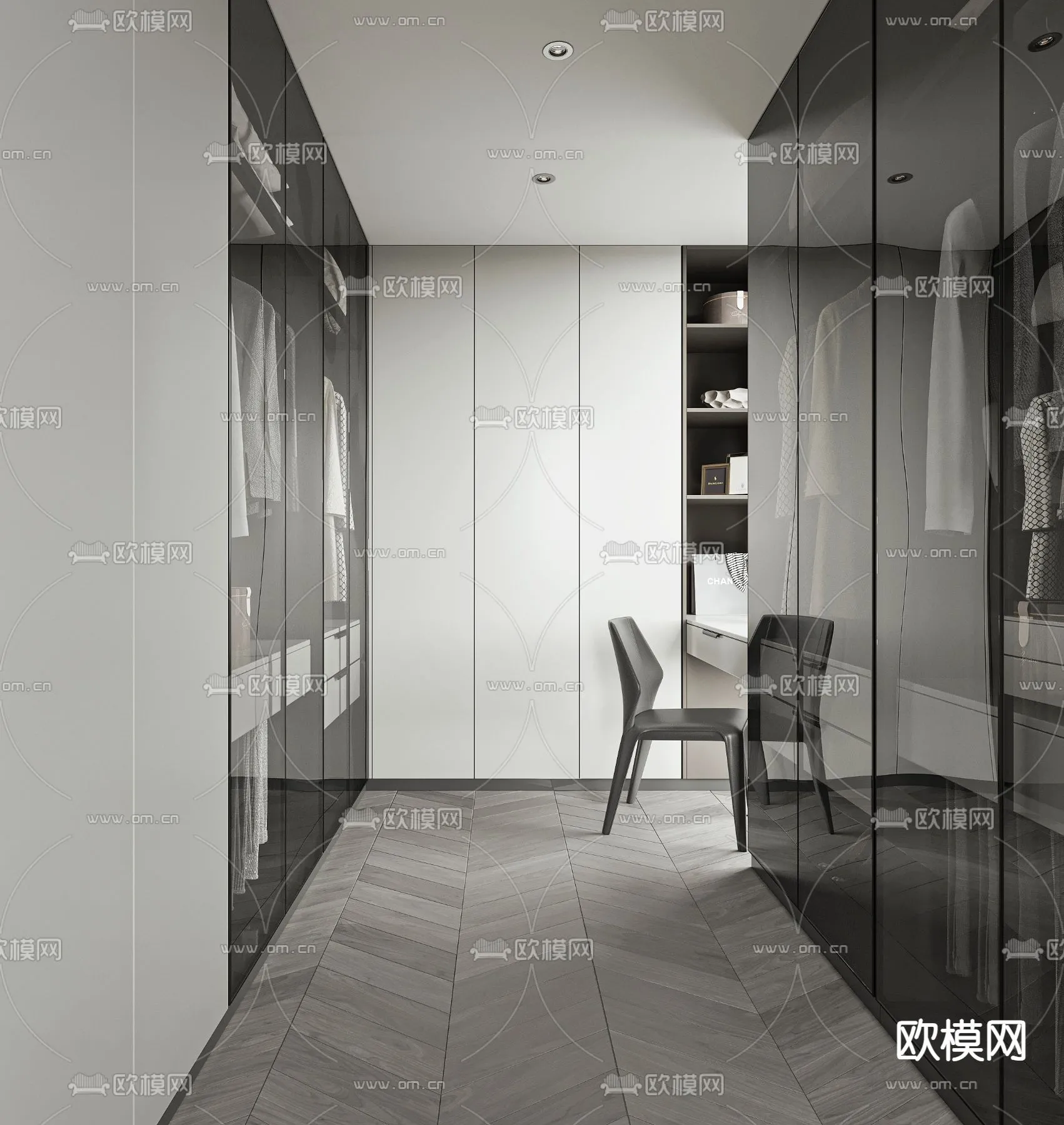 CLOSET ROOM - VRAY / CORONA - 3D MODEL - 2289