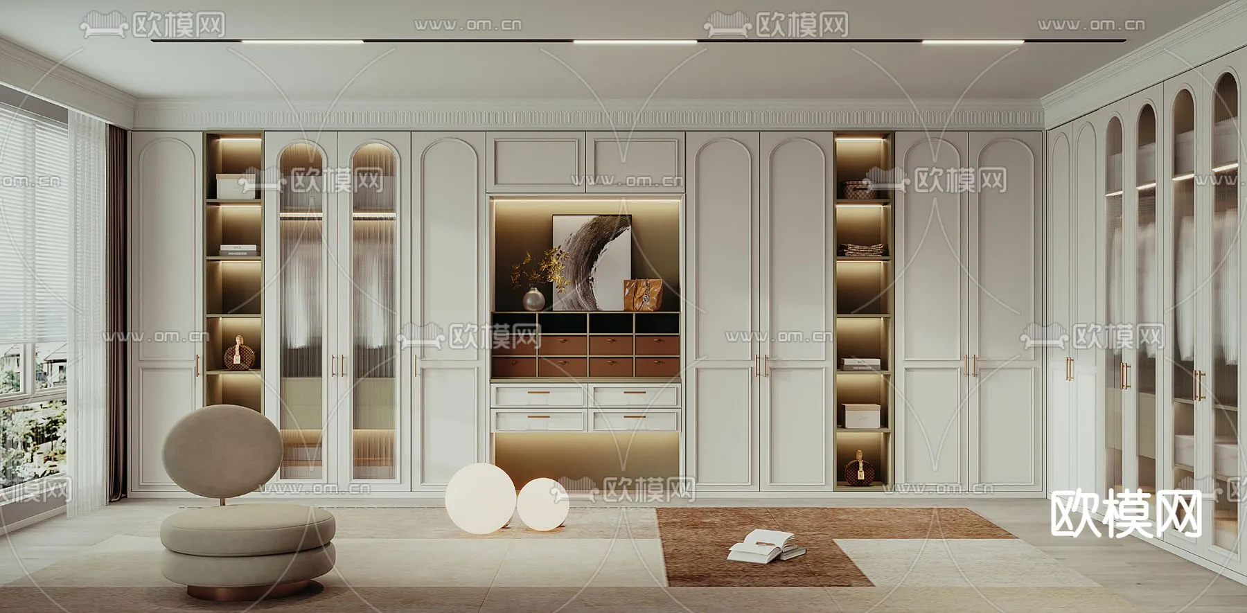 CLOSET ROOM - VRAY / CORONA - 3D MODEL - 2290