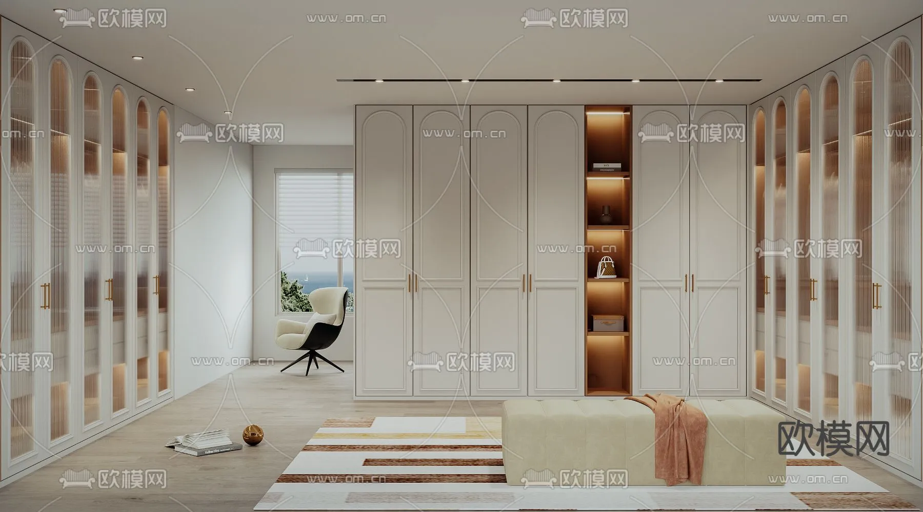 CLOSET ROOM - VRAY / CORONA - 3D MODEL - 2305