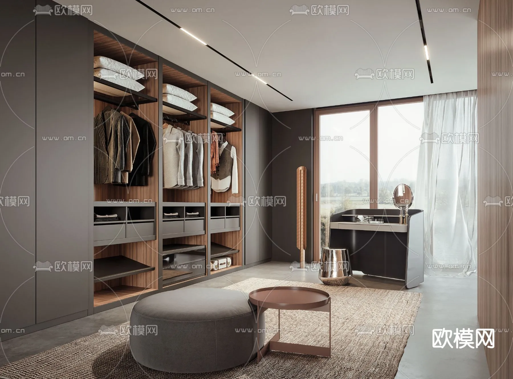 CLOSET ROOM - VRAY / CORONA - 3D MODEL - 2322