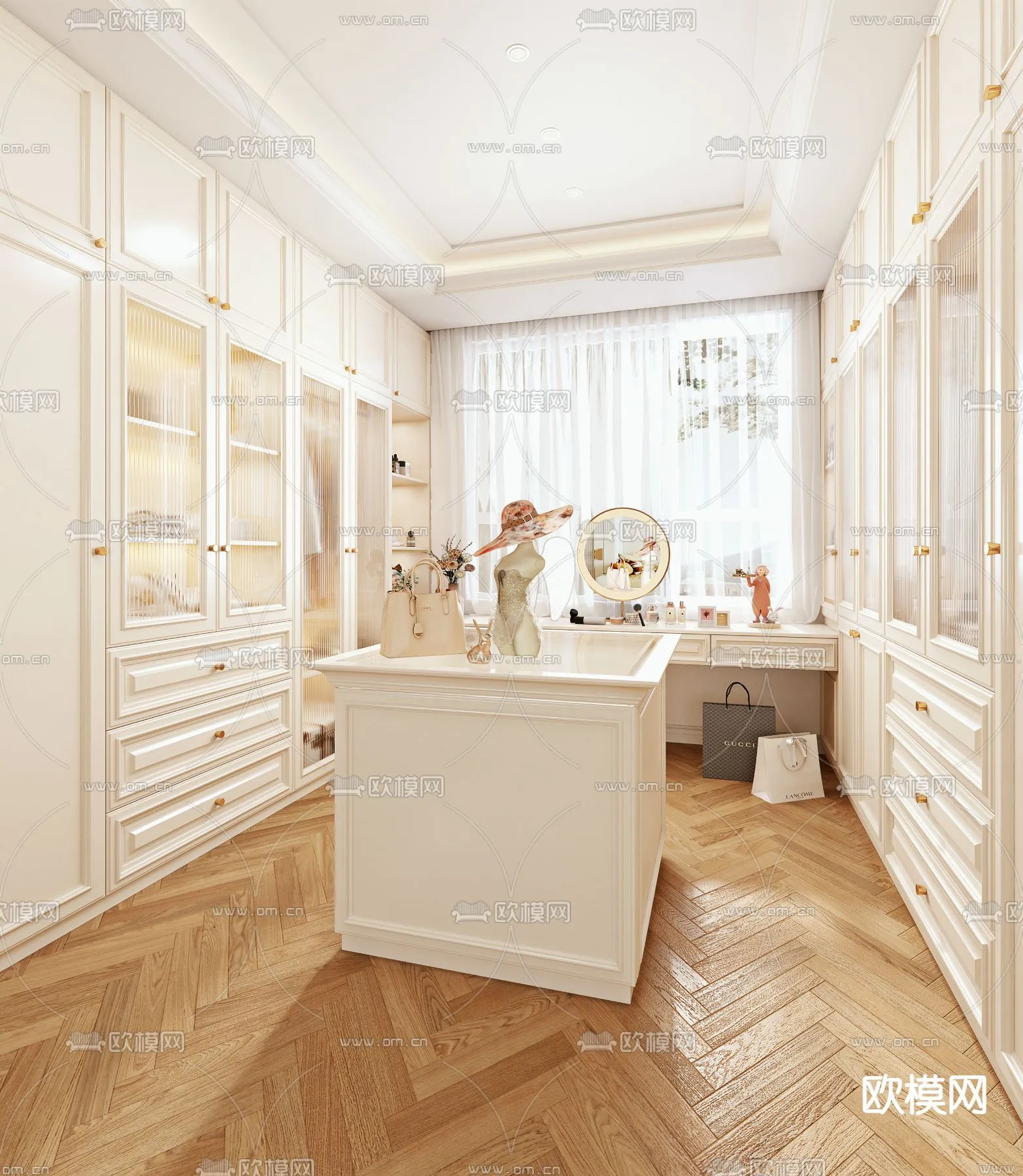 CLOSET ROOM - VRAY / CORONA - 3D MODEL - 2323