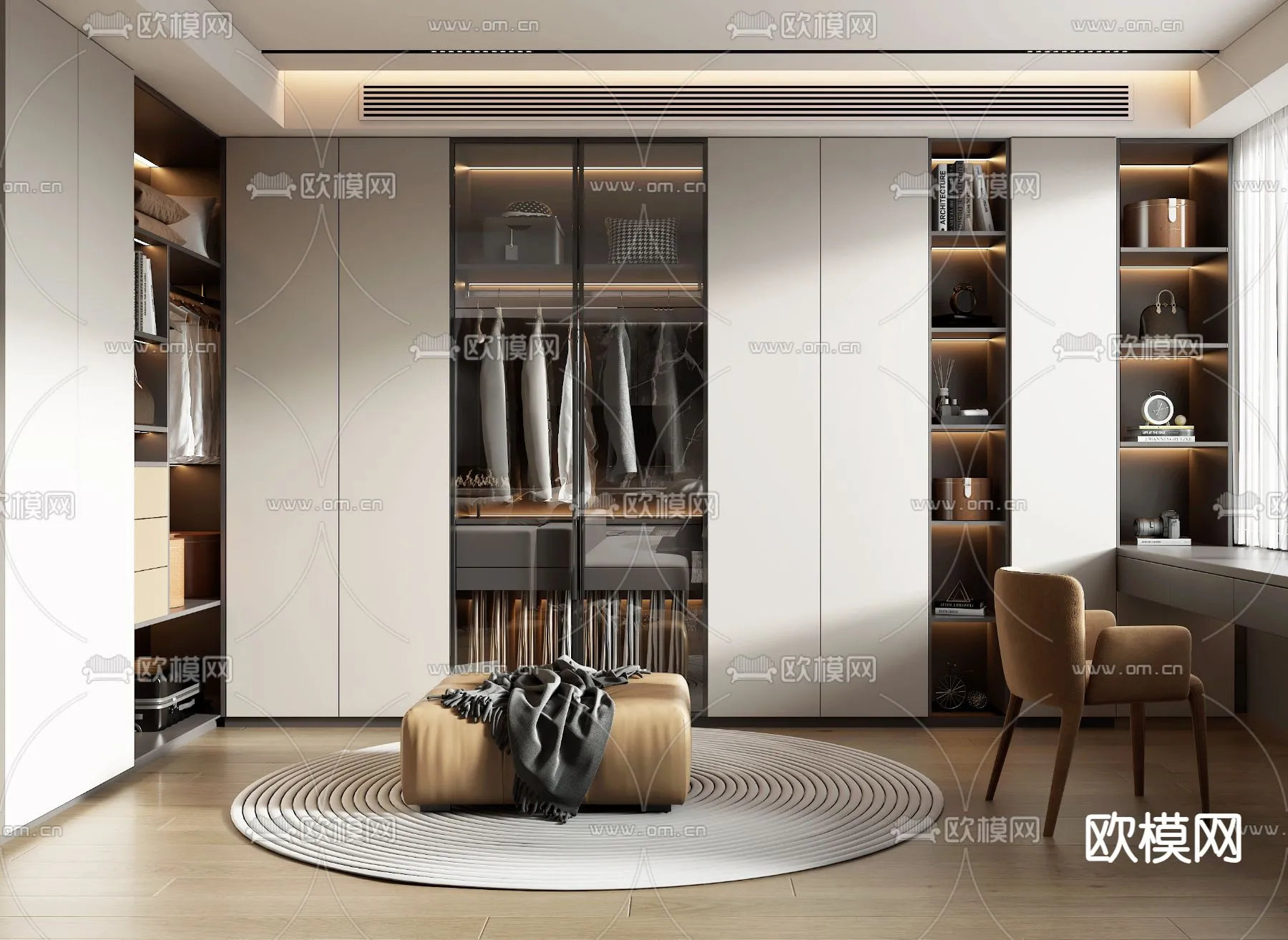 CLOSET ROOM - VRAY / CORONA - 3D MODEL - 2328