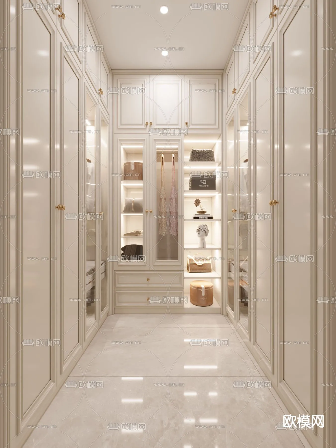 CLOSET ROOM - VRAY / CORONA - 3D MODEL - 2332