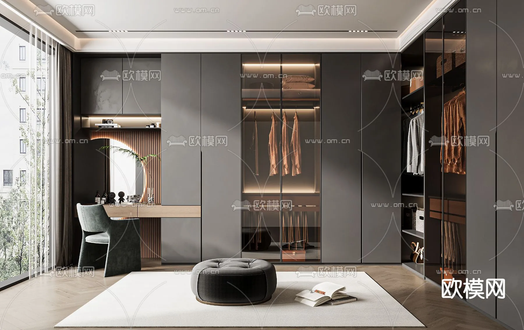 CLOSET ROOM - VRAY / CORONA - 3D MODEL - 2360