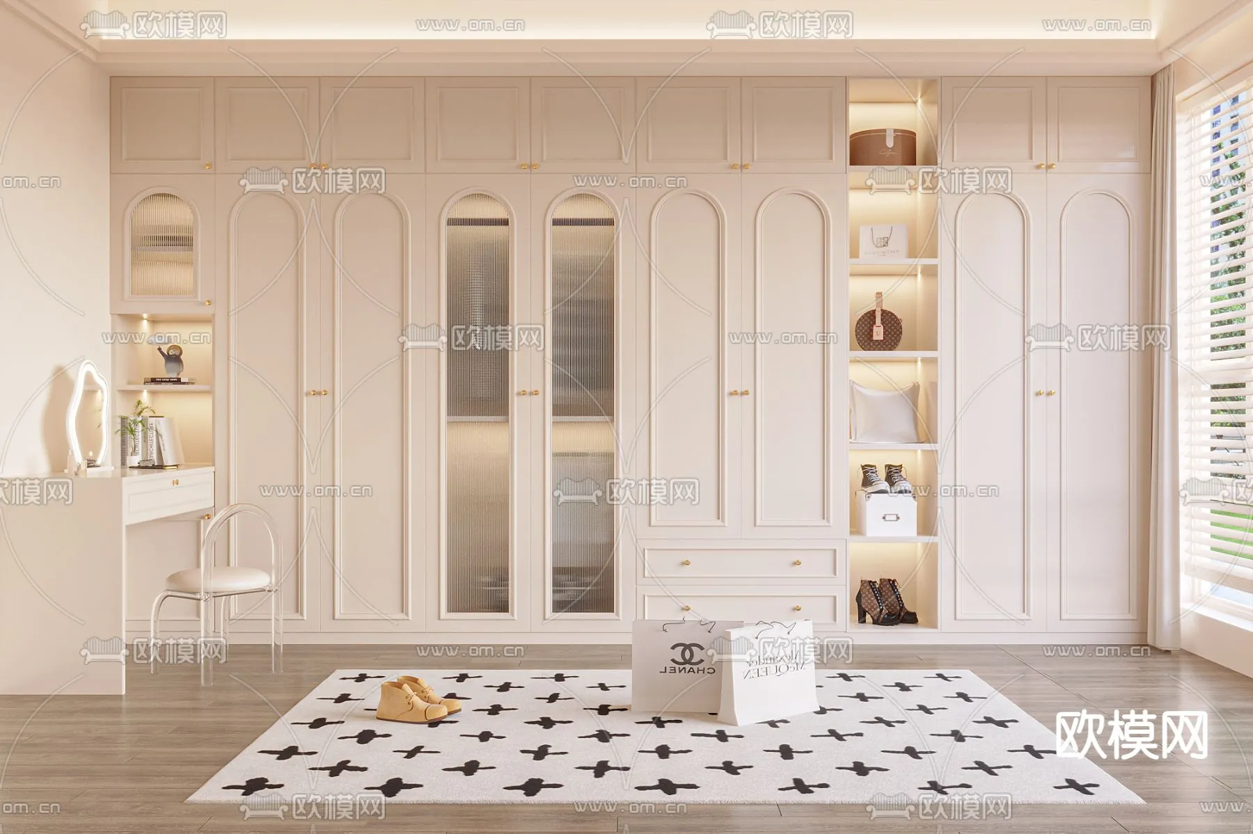 CLOSET ROOM - VRAY / CORONA - 3D MODEL - 2373