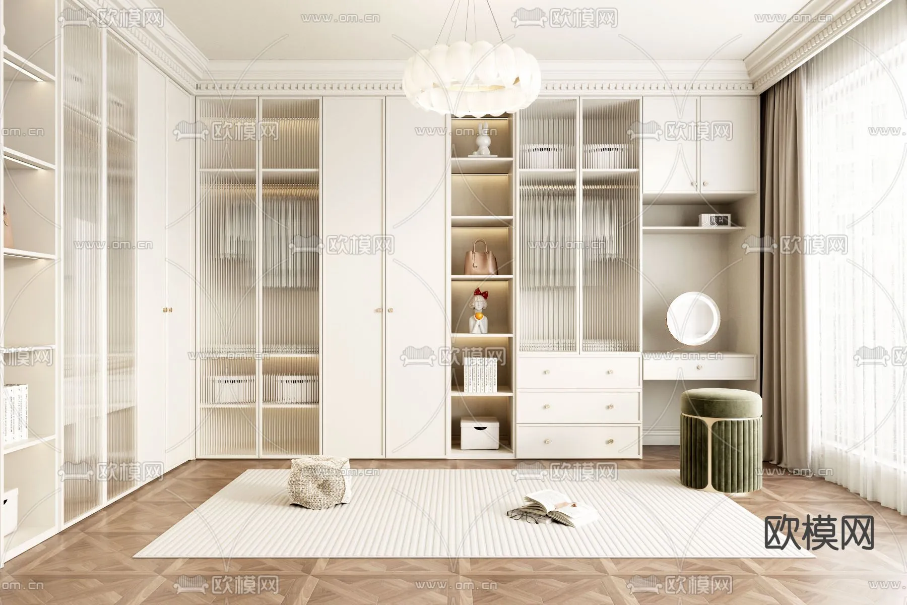 CLOSET ROOM - VRAY / CORONA - 3D MODEL - 2380