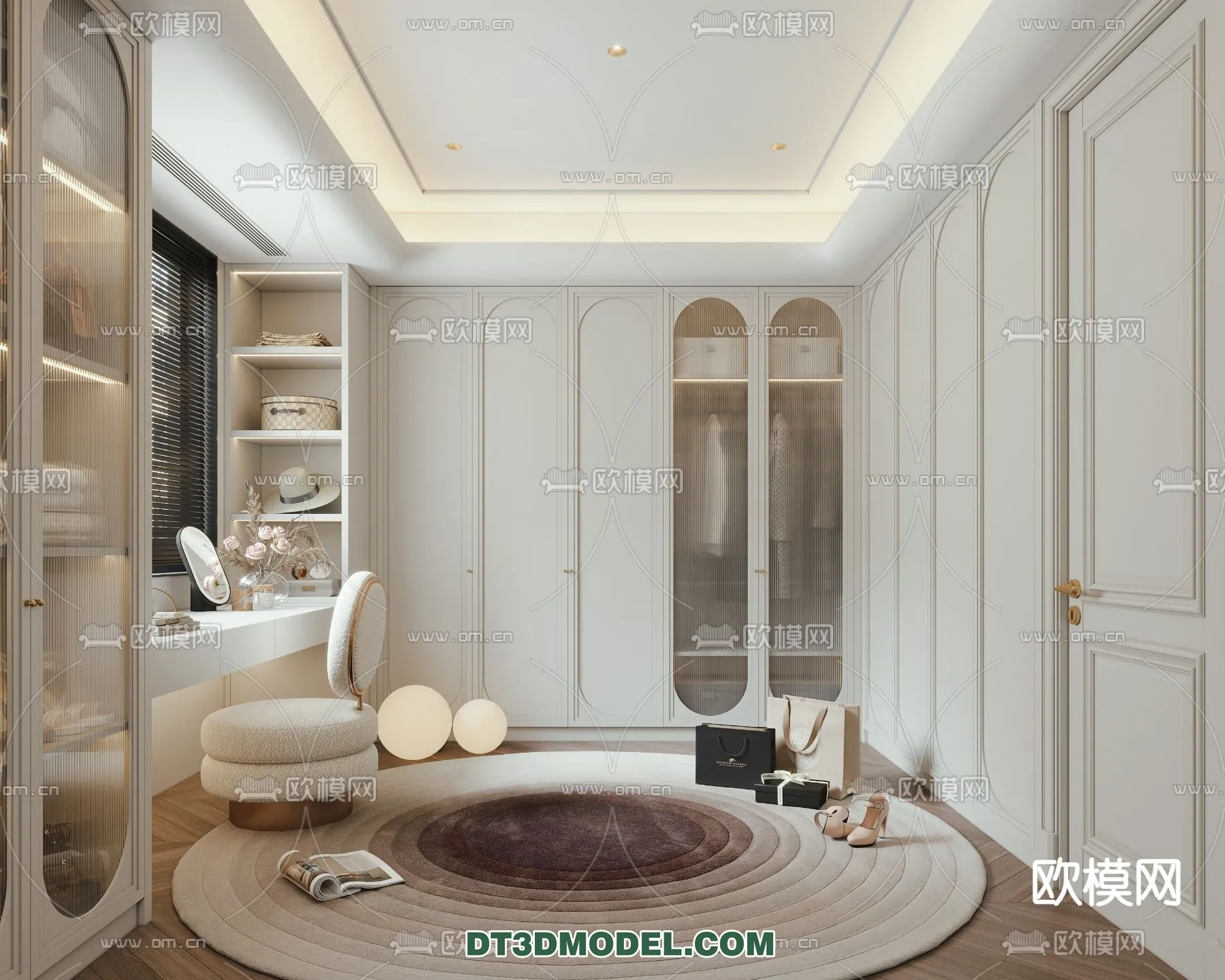 CLOSET ROOM - VRAY / CORONA - 3D MODEL - 2400