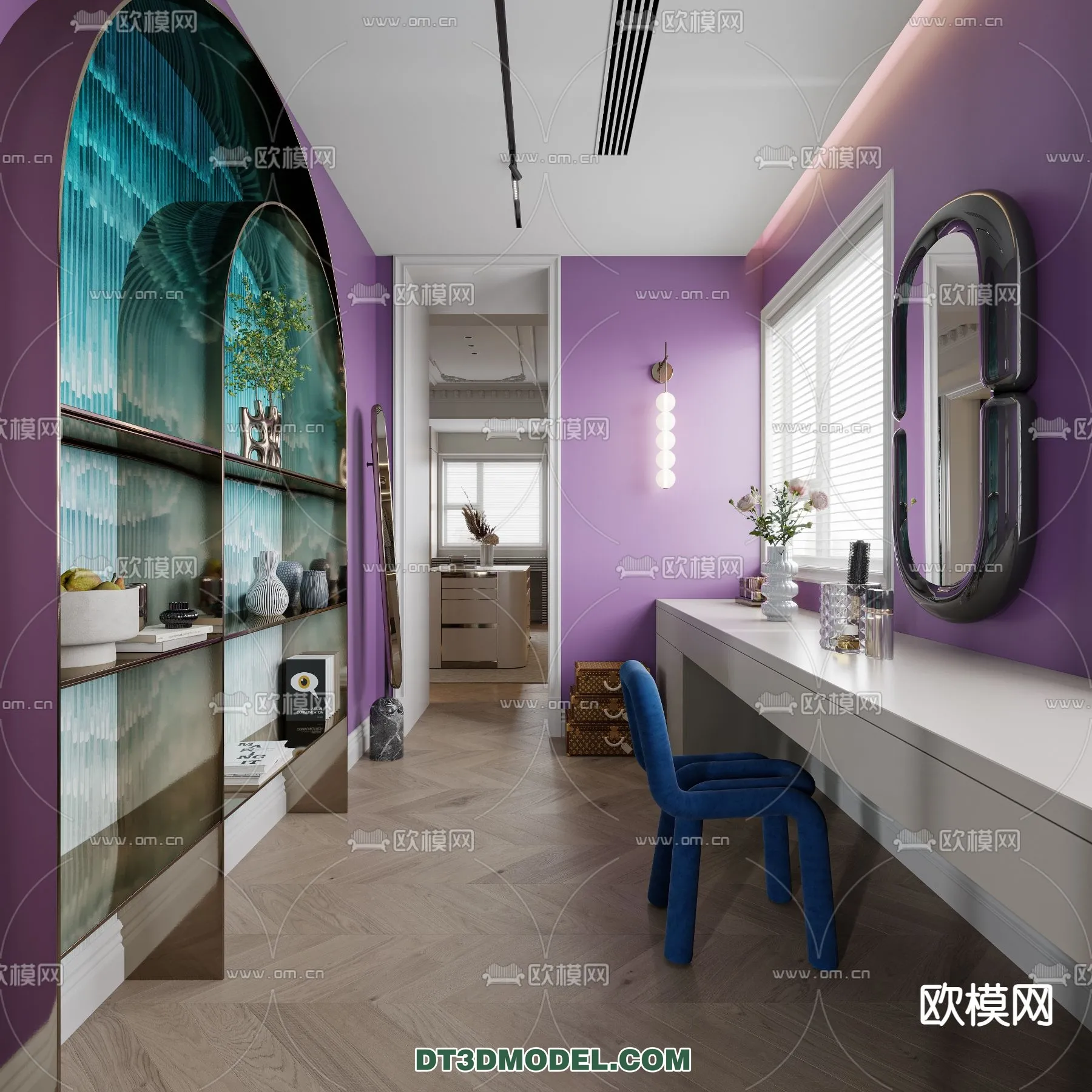 CLOSET ROOM - VRAY / CORONA - 3D MODEL - 2403