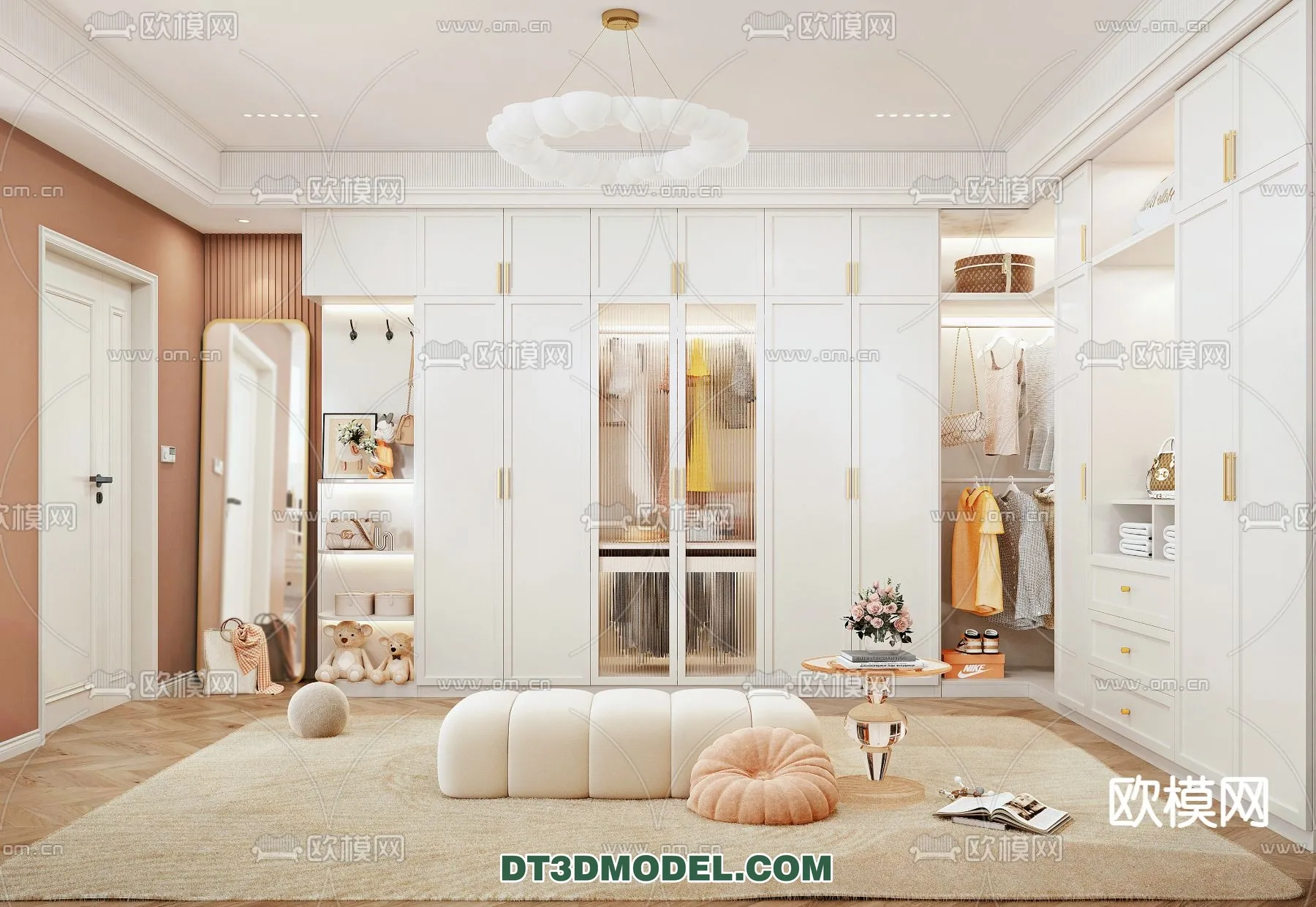 CLOSET ROOM - VRAY / CORONA - 3D MODEL - 2406