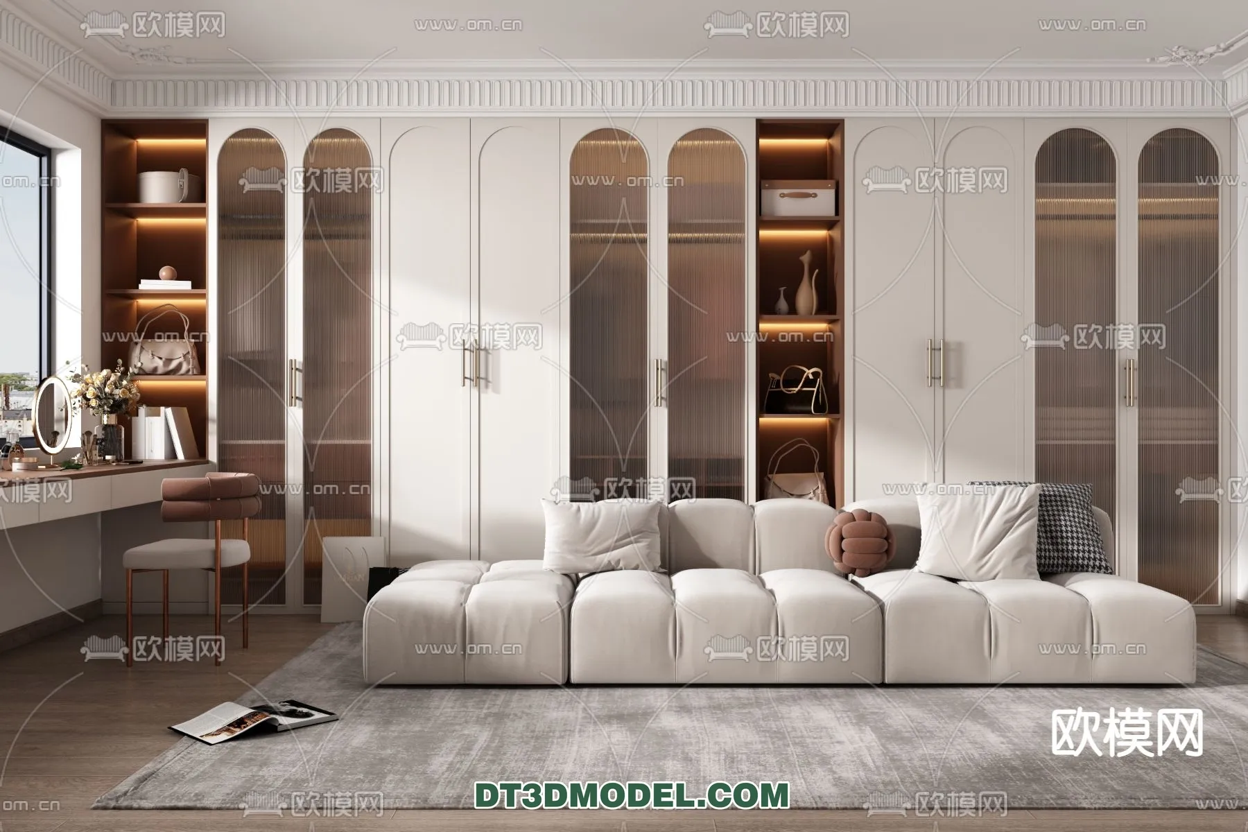CLOSET ROOM - VRAY / CORONA - 3D MODEL - 2408