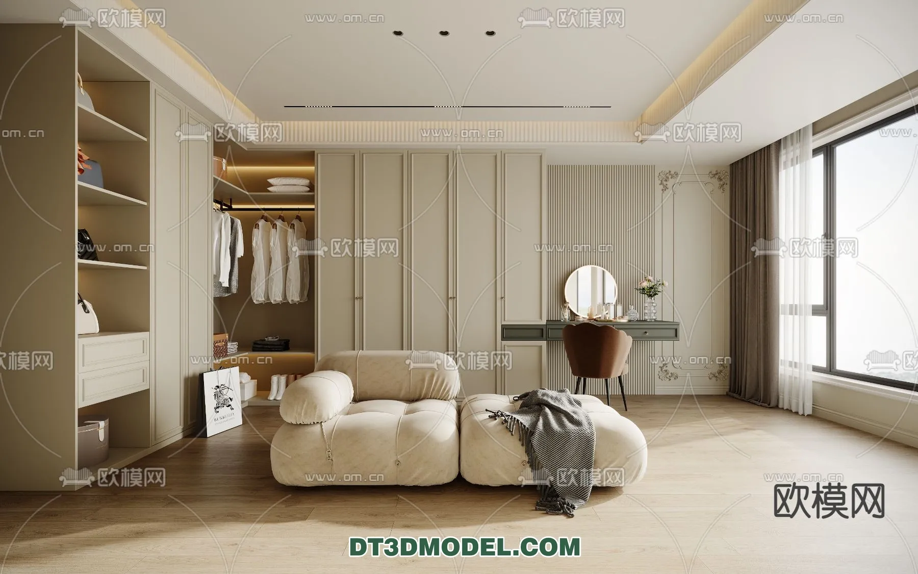 CLOSET ROOM - VRAY / CORONA - 3D MODEL - 2415