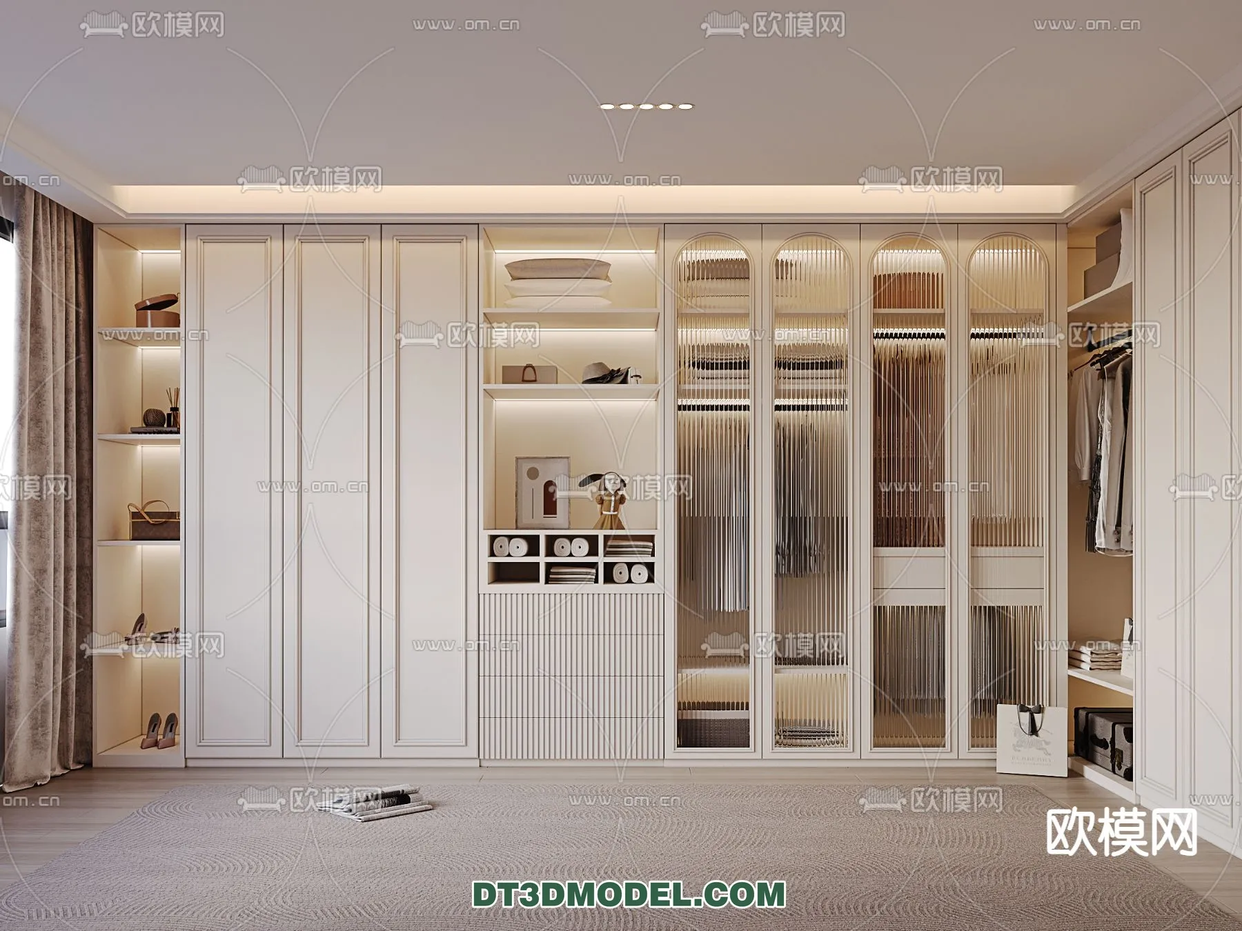 CLOSET ROOM - VRAY / CORONA - 3D MODEL - 2417