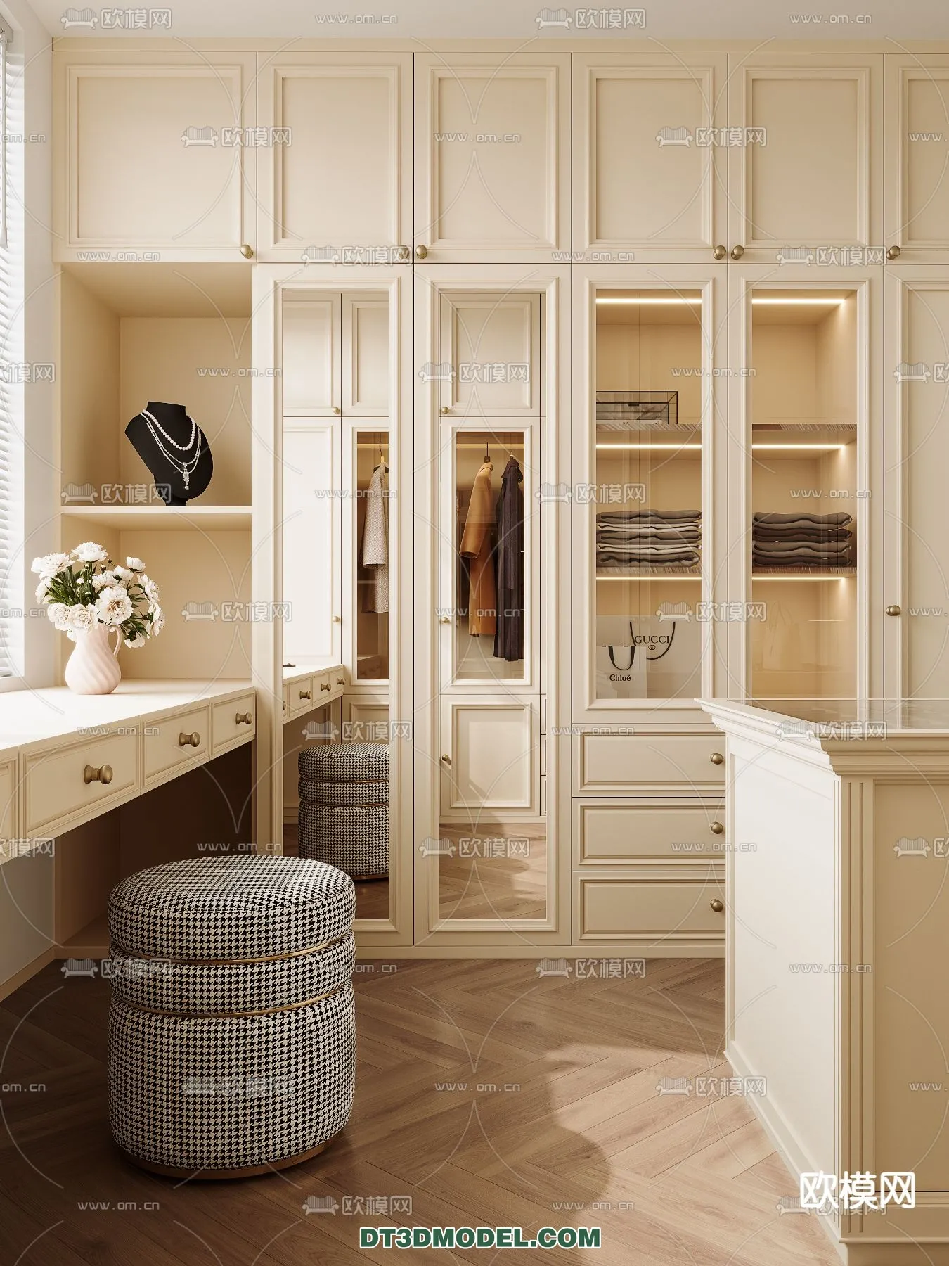 CLOSET ROOM - VRAY / CORONA - 3D MODEL - 2420