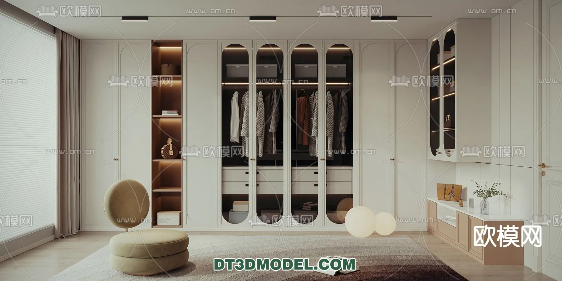 CLOSET ROOM - VRAY / CORONA - 3D MODEL - 2421