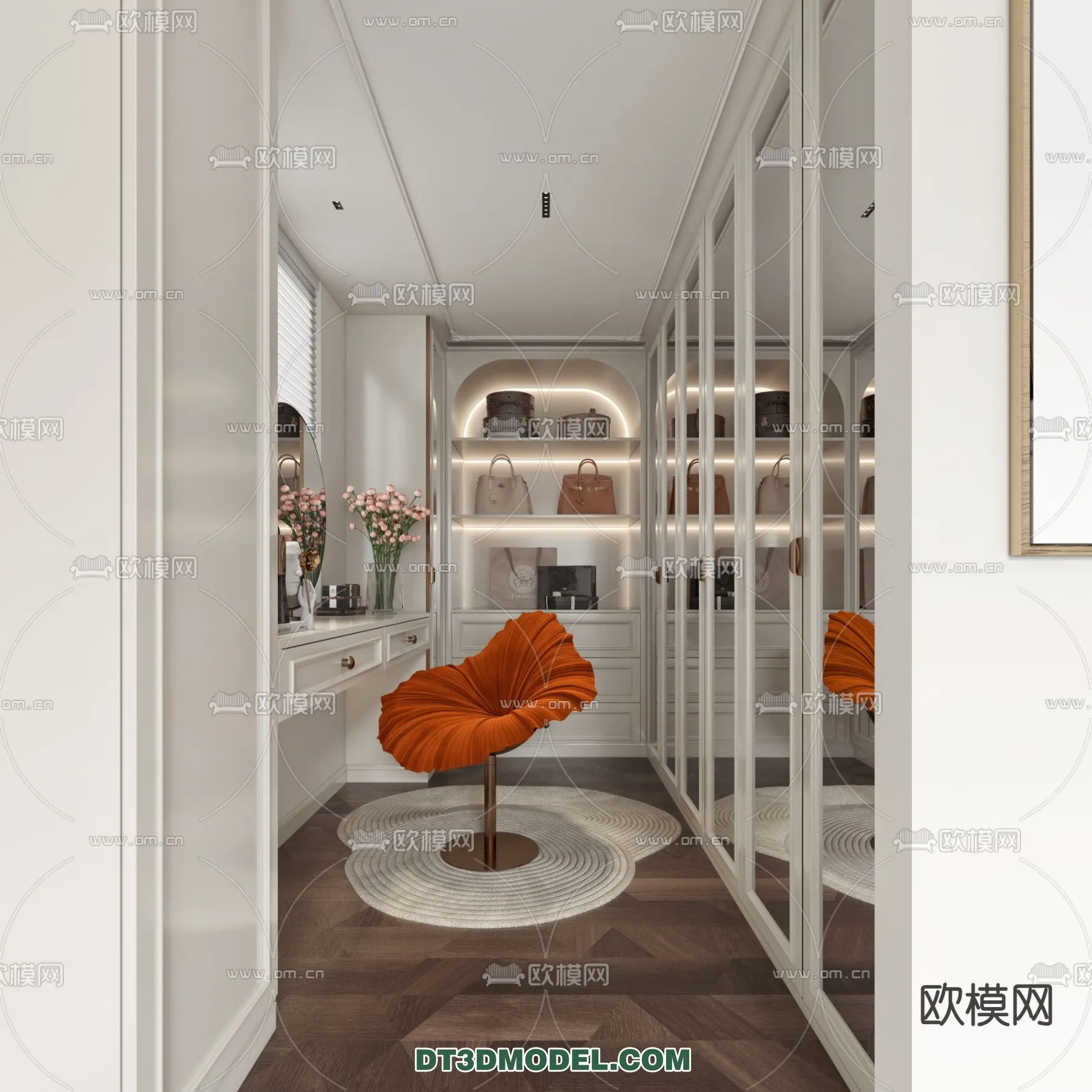 CLOSET ROOM - VRAY / CORONA - 3D MODEL - 2422