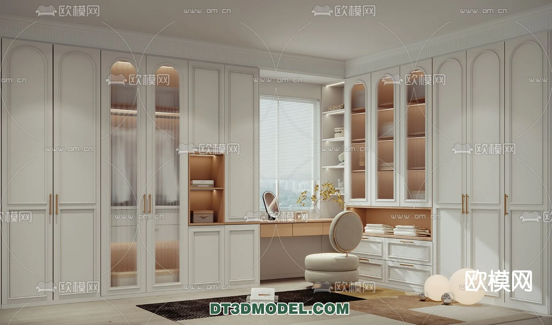 CLOSET ROOM - VRAY / CORONA - 3D MODEL - 2423