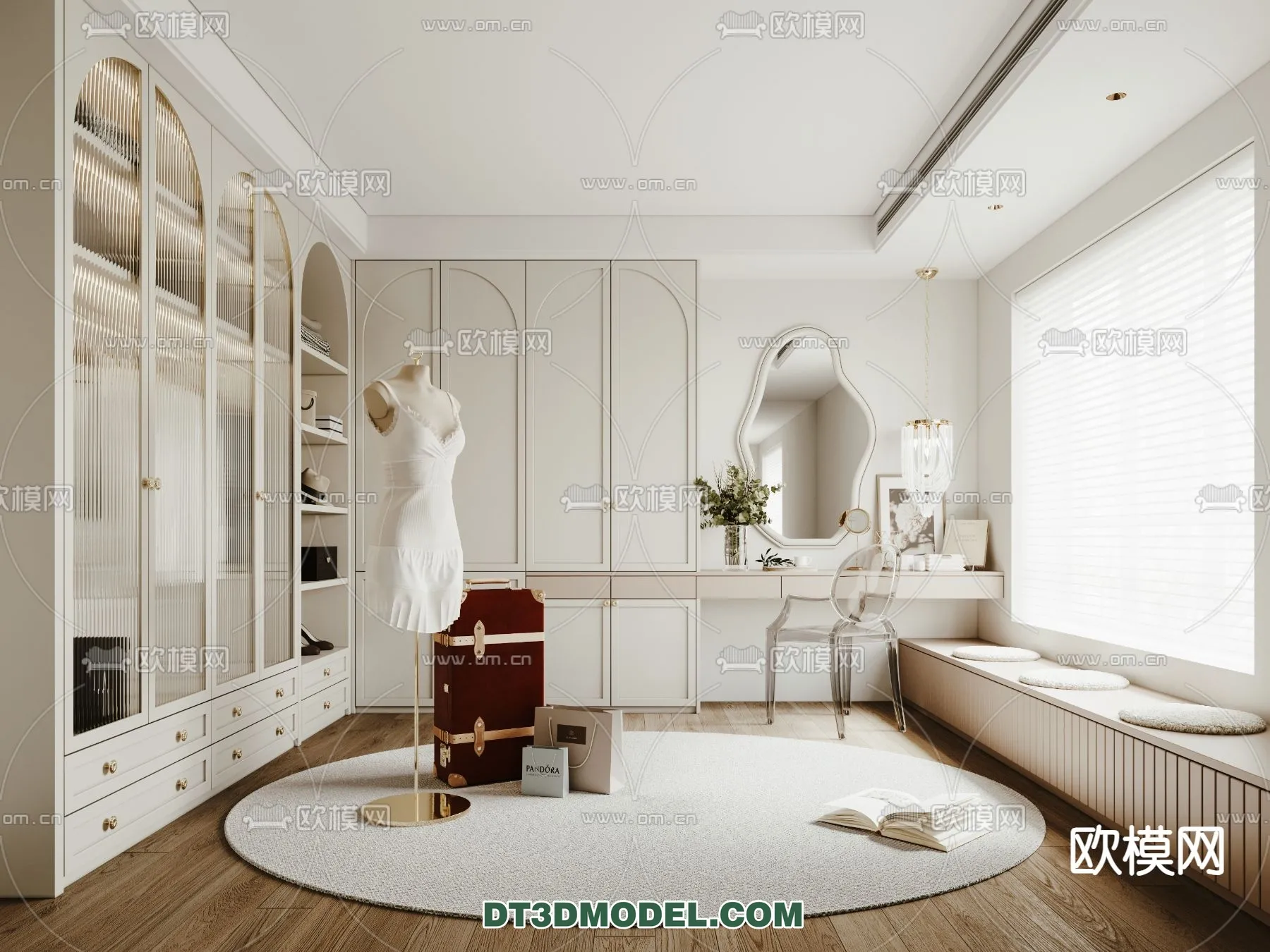 CLOSET ROOM - VRAY / CORONA - 3D MODEL - 2424