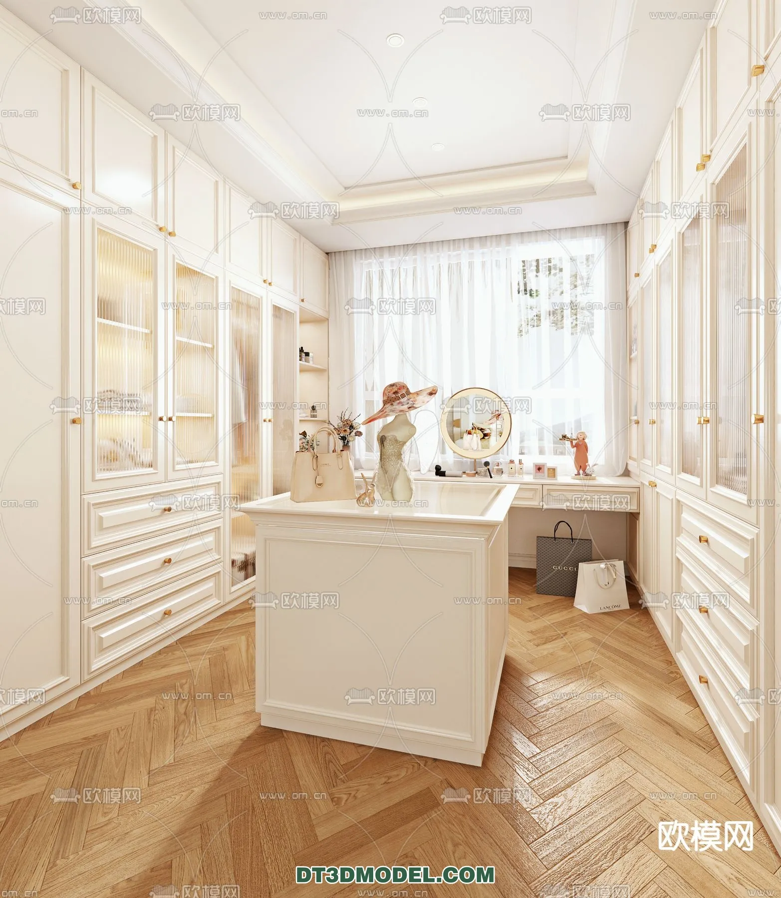 CLOSET ROOM - VRAY / CORONA - 3D MODEL - 2428