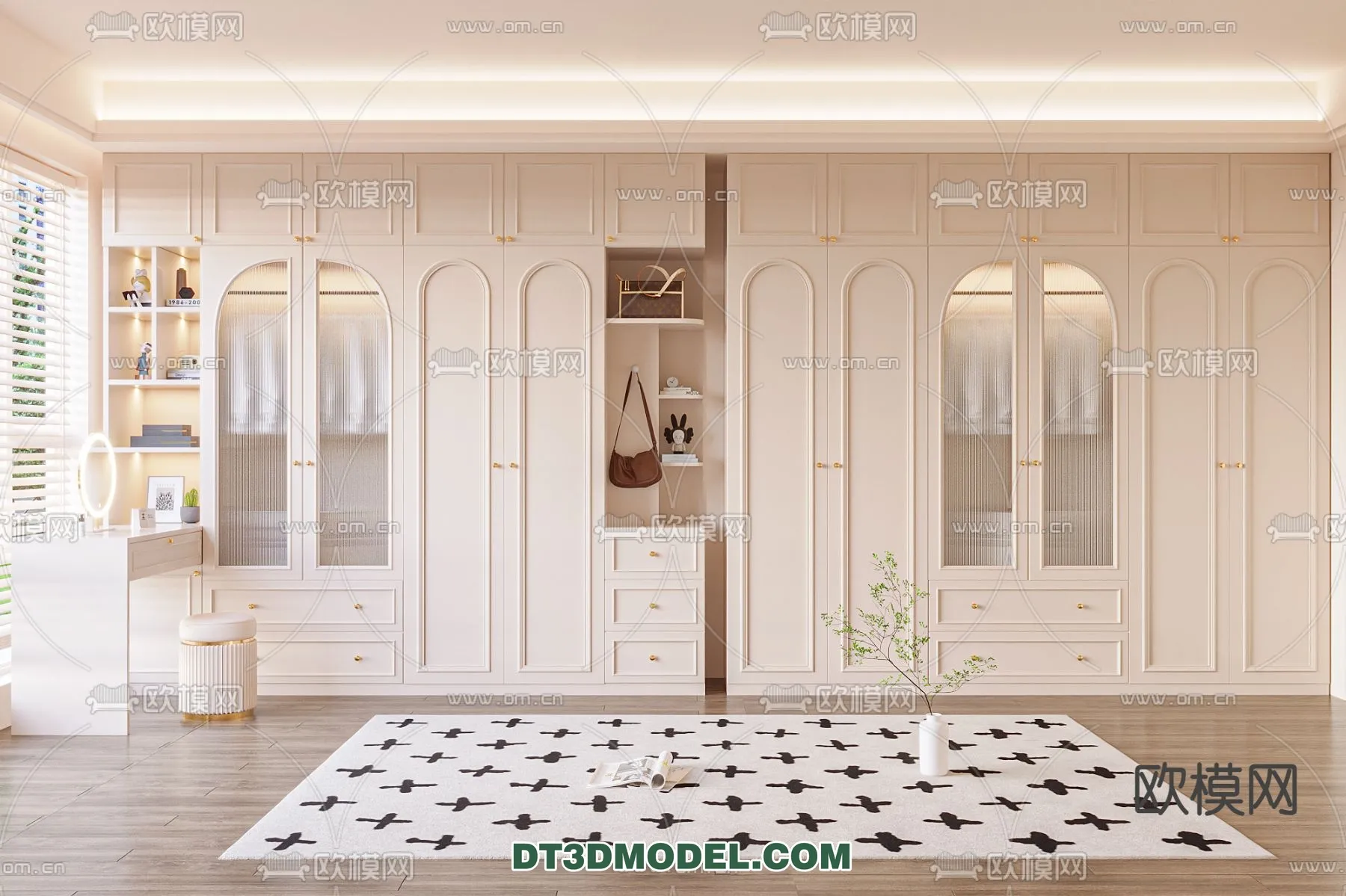 CLOSET ROOM - VRAY / CORONA - 3D MODEL - 2432