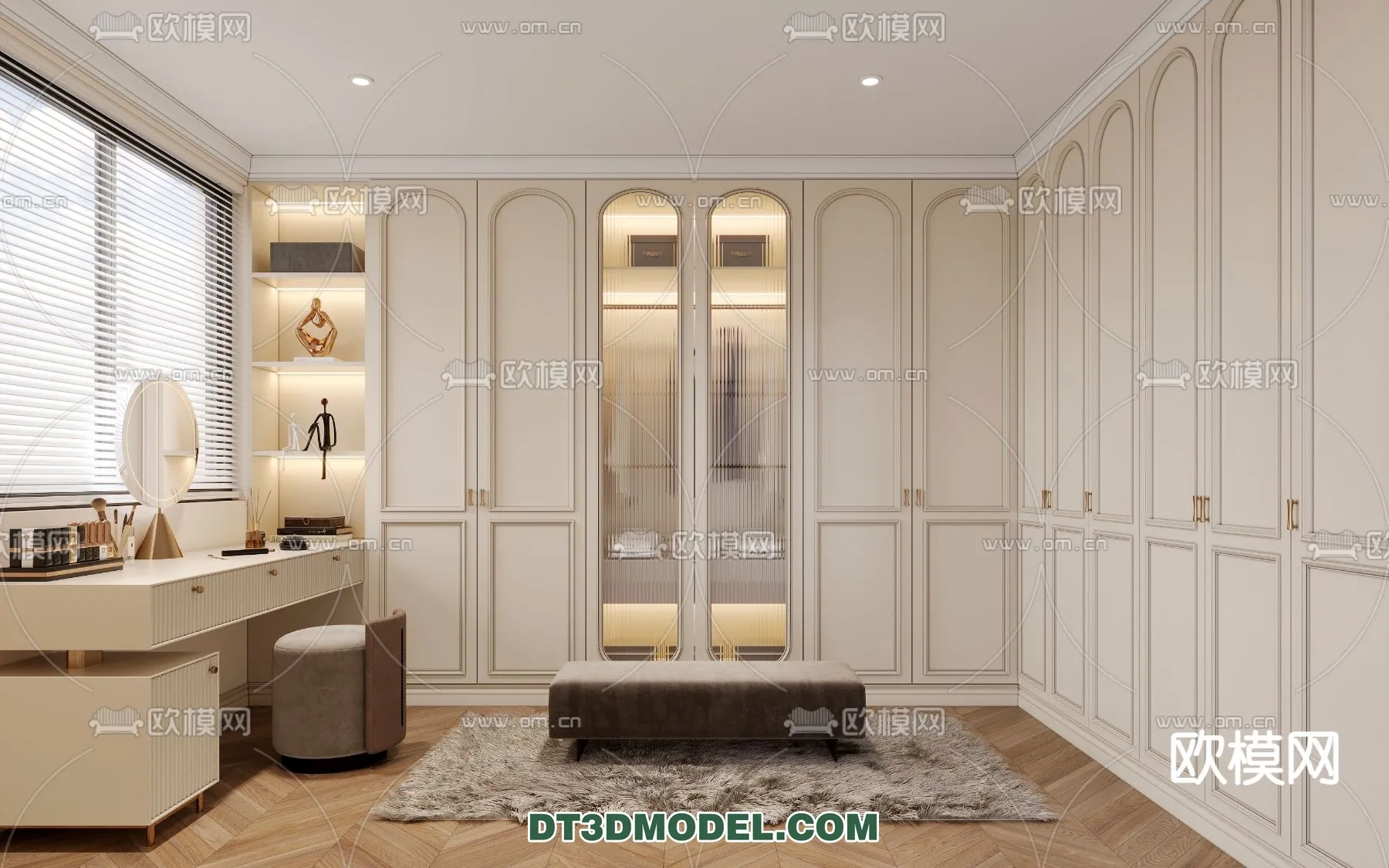 CLOSET ROOM - VRAY / CORONA - 3D MODEL - 2434