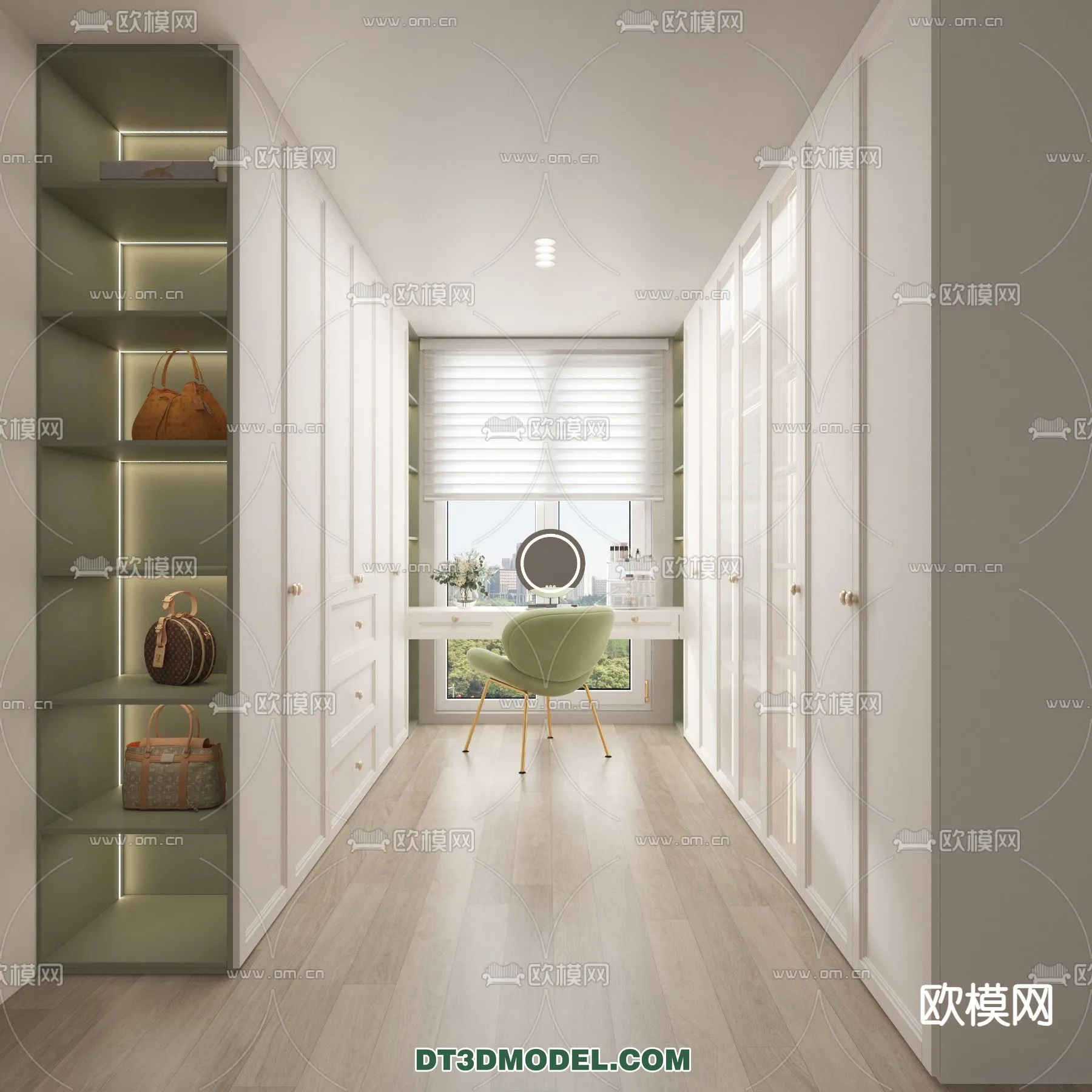 CLOSET ROOM - VRAY / CORONA - 3D MODEL - 2438