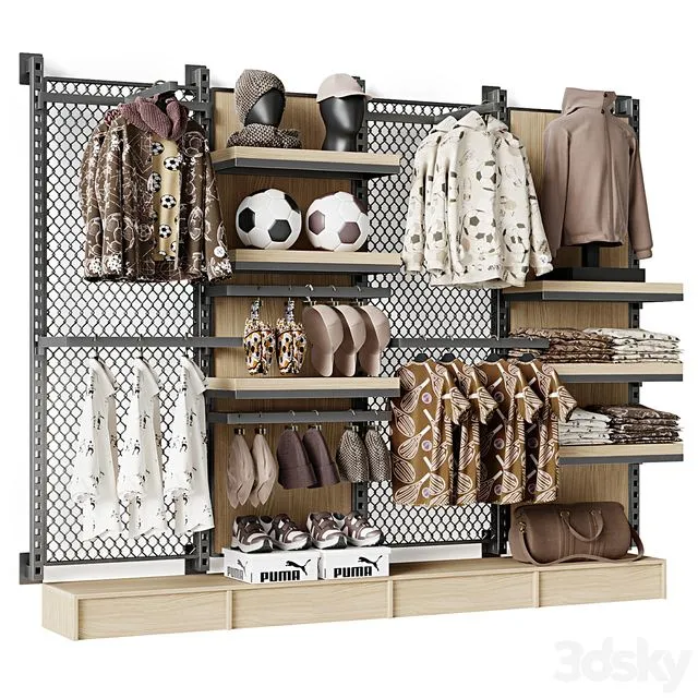 Cloth store 39 3D Model