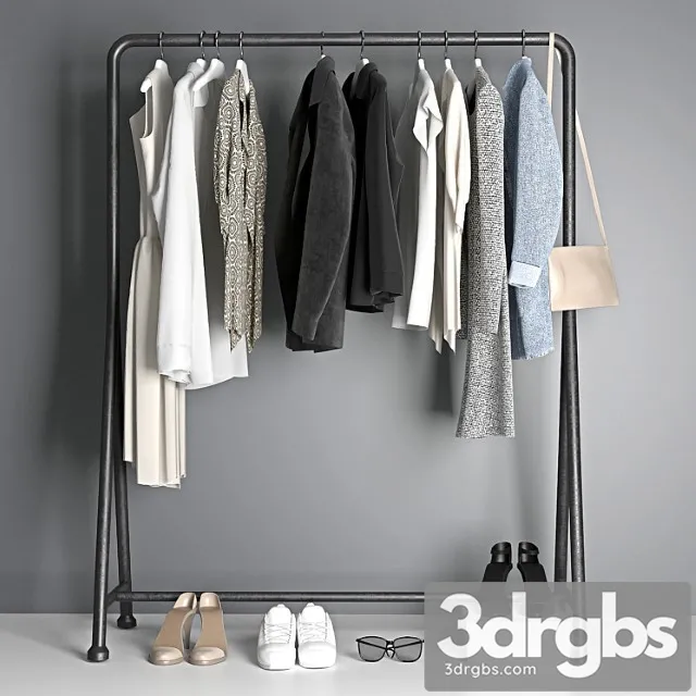 Clothes Clothes hanger_2 3D Model Free