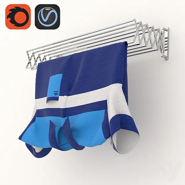 Clothes dryer DECOR WALTHER - DW 700 3D Model