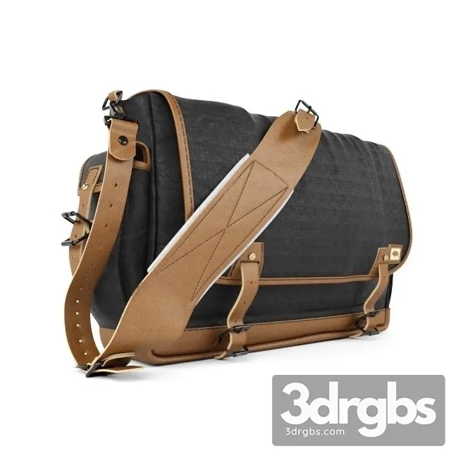 Clothes Navy Charcoal 3D Model Free