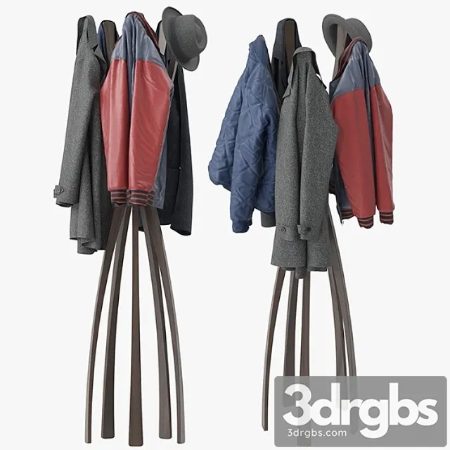 Clothes Porada flamingo 3D Model Free