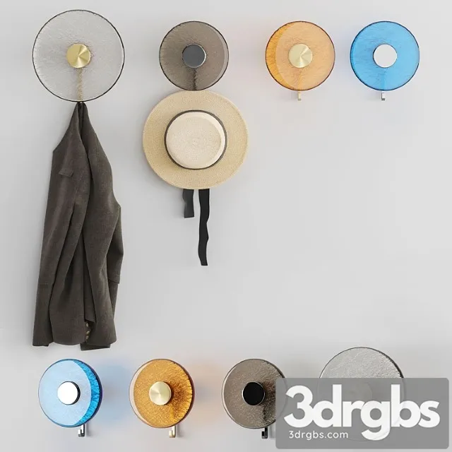 Clothes Porada jupiter wall clothes-stand 3D Model Free