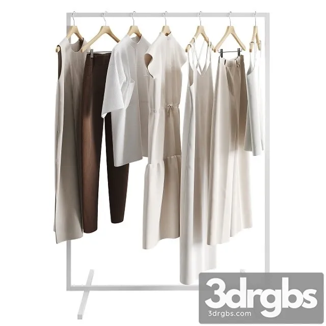 Clothes Set 01 3D Model Free