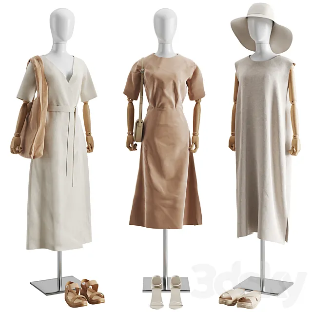 Clothes Set 03 3DModel