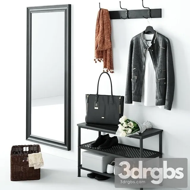 Clothes Set 04 3D Model Free