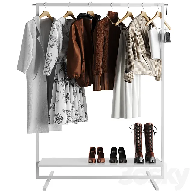 Clothes Set 06 3DModel