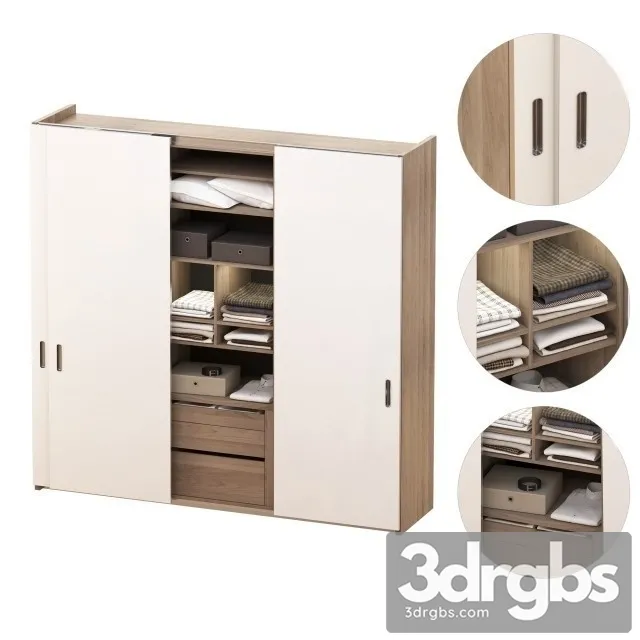 Clothes Shkaf Kupe Cloth 3D Model Free