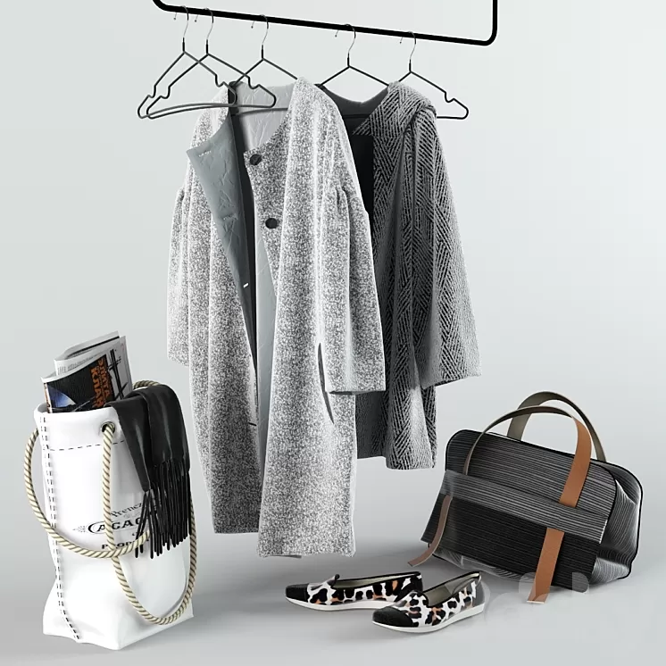 clothing set-05 3D Model