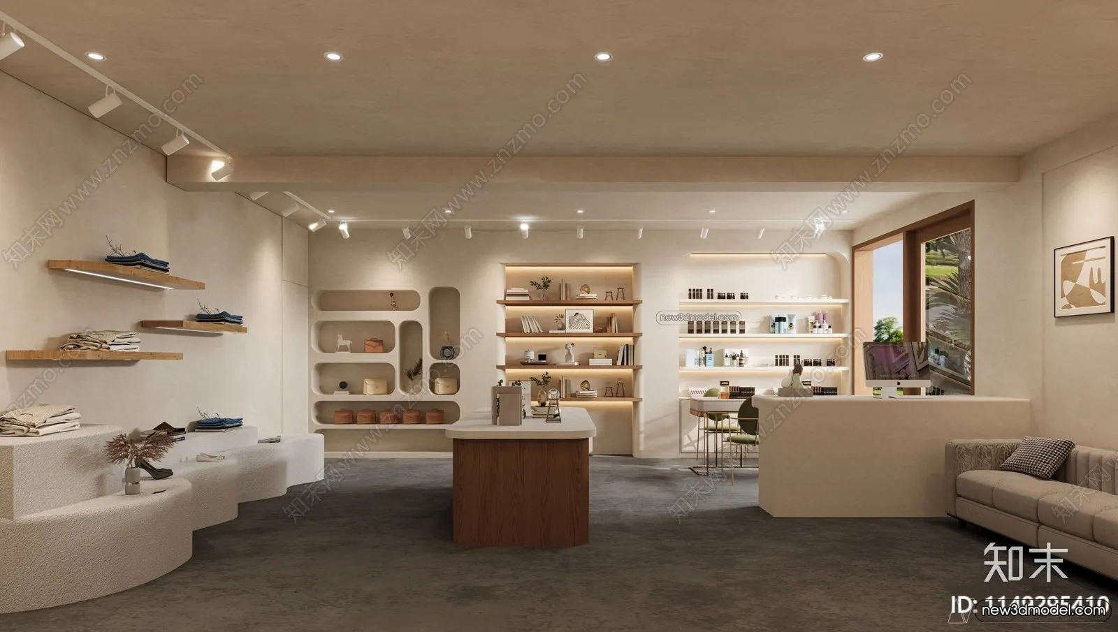 Clothing Store - Shop - 3D Interior Scene - 3D Models - 067