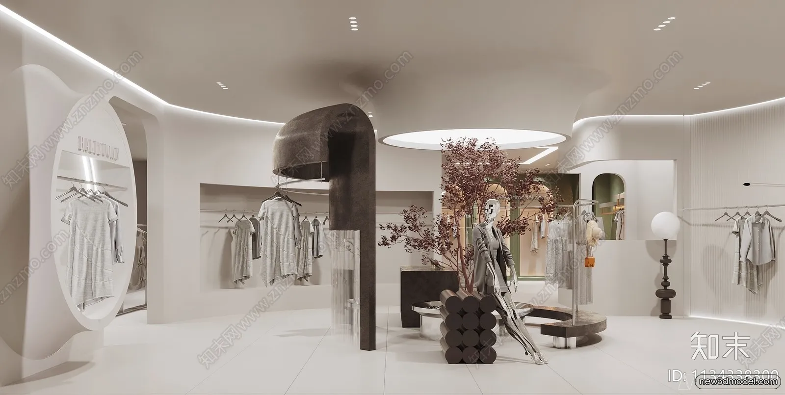 Clothing Store - Shop - 3D Interior Scene - 3D Models - 070