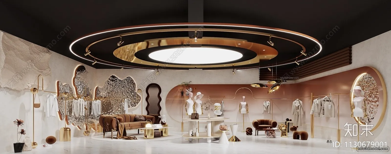 Clothing Store - Shop - 3D Interior Scene - 3D Models - 116