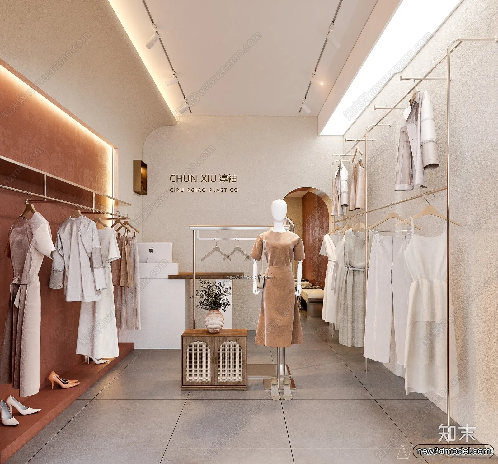 Clothing Store - Shop - 3D Interior Scene - 3D Models - 141