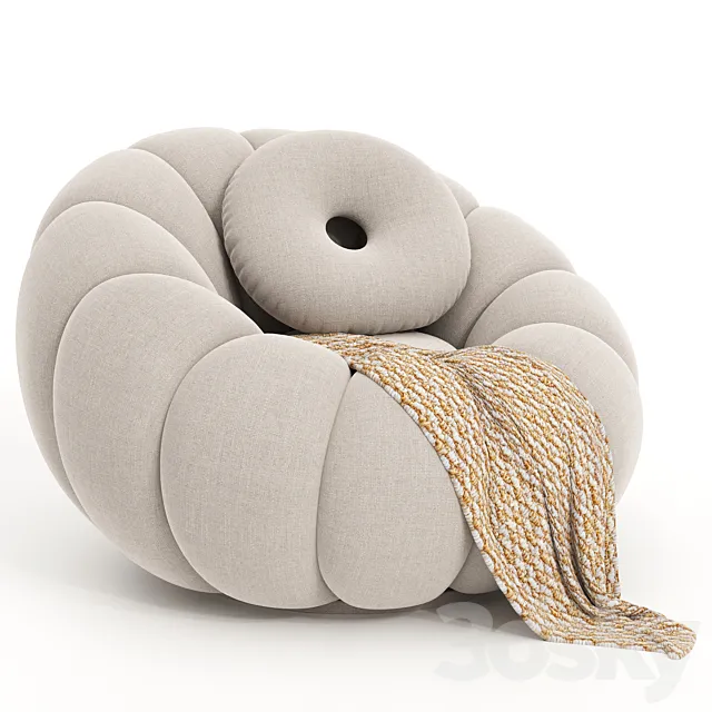 Cloud Armchair by Artipieces 3D Model